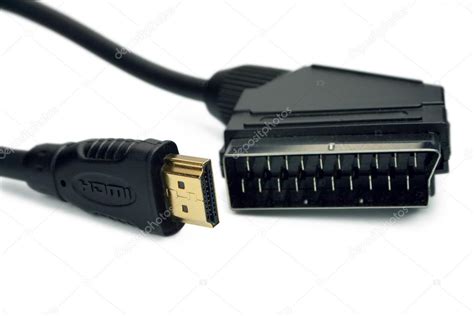 HDMI And SCART Connector Stock Photo Image By Lanru 40132867