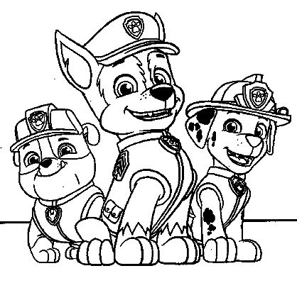 55 Chase Paw Patrol Coloring Pages - ColoringPagesOnly.com