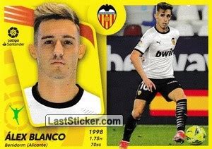 Sticker Lex Blanco A Colecciones Este Spanish Liga