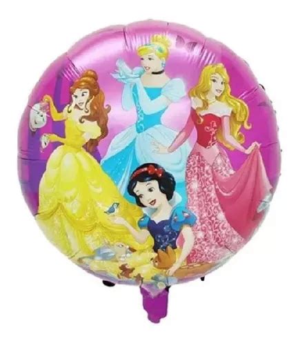 Globos Metalicos De Las Princesas Porta Globos Meses Sin Inter S