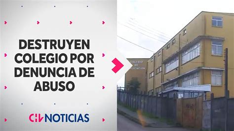 Roban Y Destrozan Colegio De Temuco Tras Denuncias De Abuso Contra