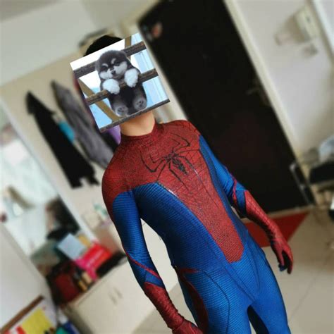 The Amazing Spiderman Mask Amazing Spiderman 1 Cosplay Mask Etsy