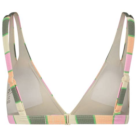 Roxy Vista Stripe Fixed Tri Bikini Top Women S Buy Online