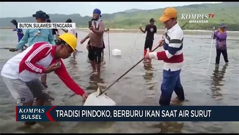 Tradisi Pindoko Berburu Ikan Saat Air Surut Video Dailymotion