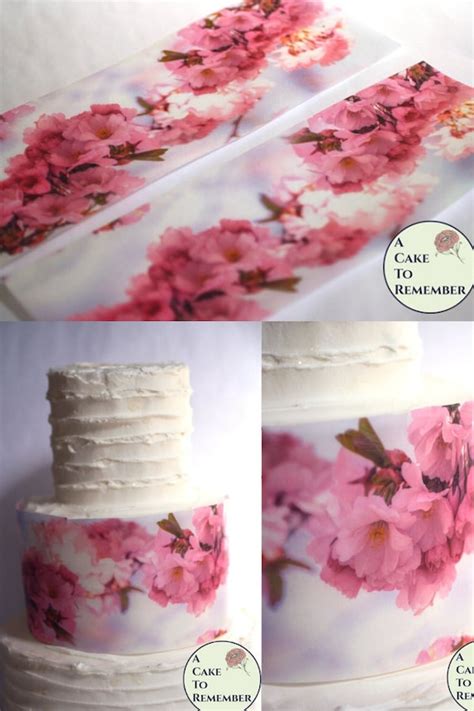 Arriba Imagen Pastel Con Flor De Cerezo Abzlocal Mx