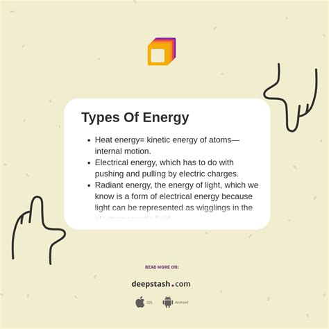 types  energy deepstash