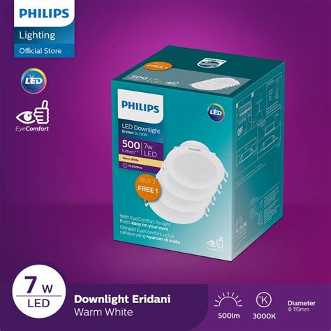 Jual Philips Multipack Downlight Eridani Dl B Led D W Wh