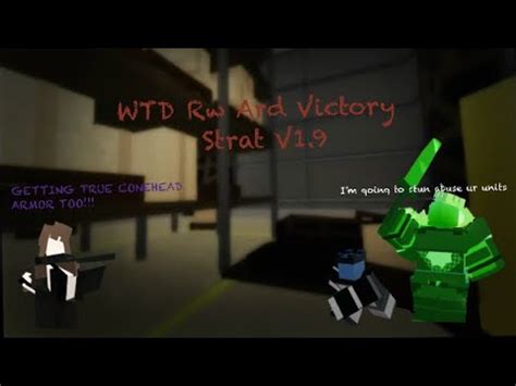 WTD Ruined Warehouse Ard Victory V1 9 GETTING TRUE CONEHEAD ARMOR