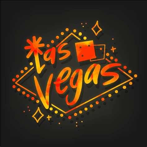 Free Vector Las Vegas City Lettering