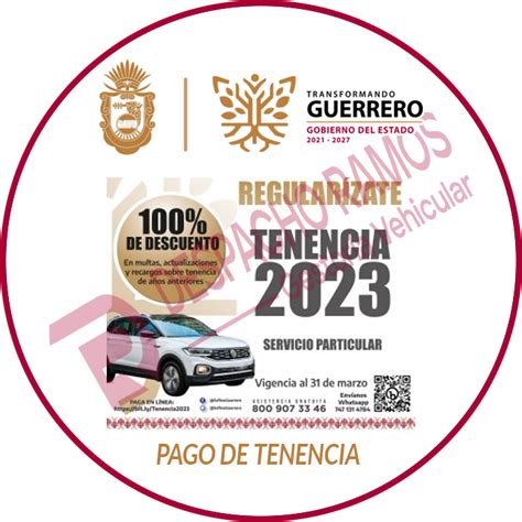 Tramites Vehiculares De Guerrero 2024 Gestoría Vehicular Despacho Ramos