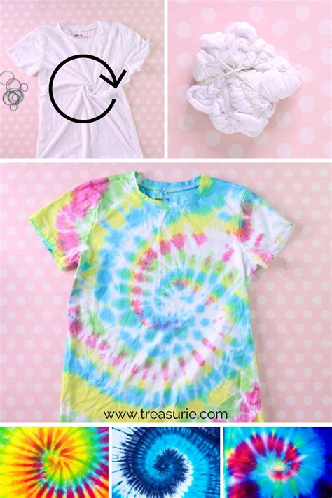 How To Tie Dye Step By Step Easy Tie Dying For Beginners Treasurie