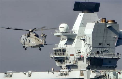 Navy Lookout On Twitter Merlin Mk Landing On Hmspwls Yesterday