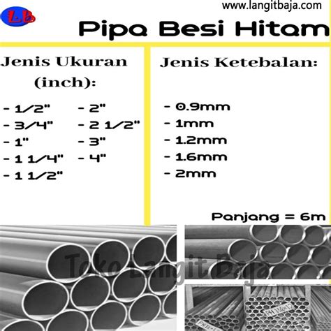 Mengenal Standard Schedule Pada Pipa Besi