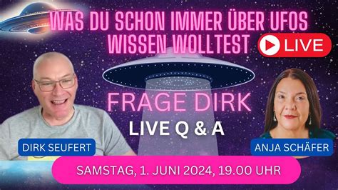 Trailer Dirk Seufert Live Q A Was Du Schon Immer Ber Ufos Wissen