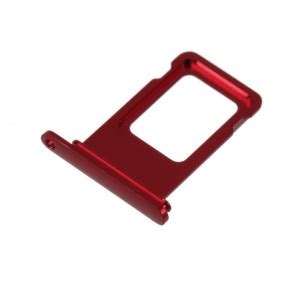 Tiroir Support Rouge Carte Nano Sim Iphone