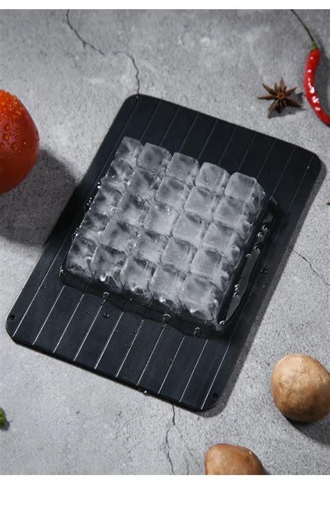 Quick Defrosting Tray Thaw Frozen Food Meat Fruit Fast Defrost Plate