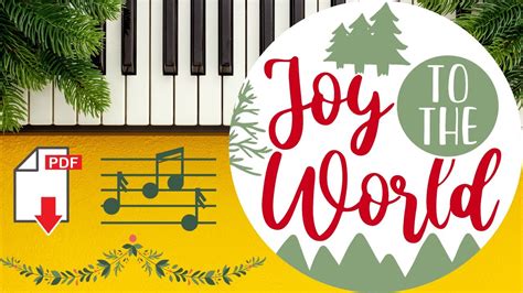 How To Play Joy To The World Piano Tutorial Folk Version