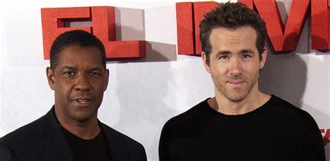 Ryan Reynolds Punched Denzel Washington In The Eye The Blemish