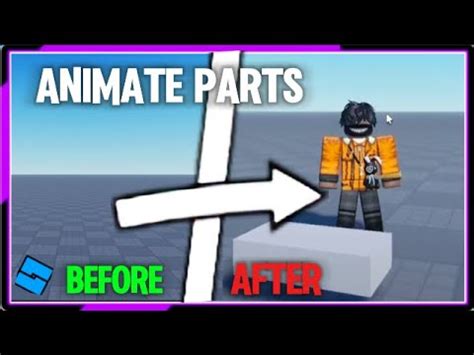 HOW TO ANIMATE PARTS IN ROBLOX STUDIO Roblox Studio Tutorial