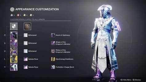 Finally completed VoG, got my new fit sorted - so clean! : DestinyFashion
