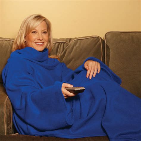 Snuggie Fleece Blanket Blue price in Pakistan at Symbios.PK