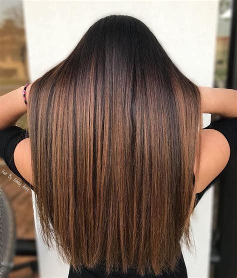 60 Looks With Caramel Highlights On Brown Hair For 2023 Balayage Straight Hair Brown Straight