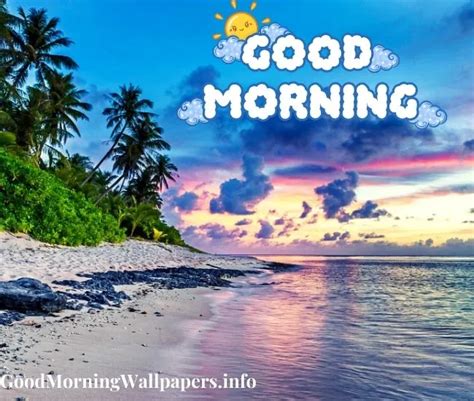 60 Beautiful Good Morning Beach Images Hd {beach Quotes}