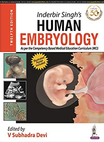 Inderbir Singhs Human Embryology 12th Edition College Book Store