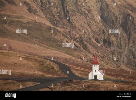 Church, Vik, Iceland Stock Photo - Alamy