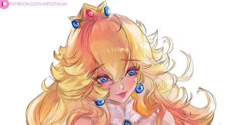 ファンアート Princess Peach ピーチ姫 Alvaのイラスト Pixiv