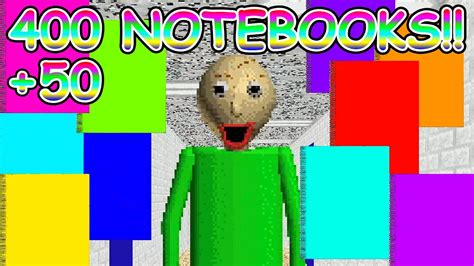 Baldi S Basics But Notebooks Youtube