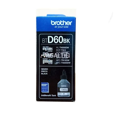 Tinta Brother BTD 60BK Black Dcp T310 T510w T710w 6 5k