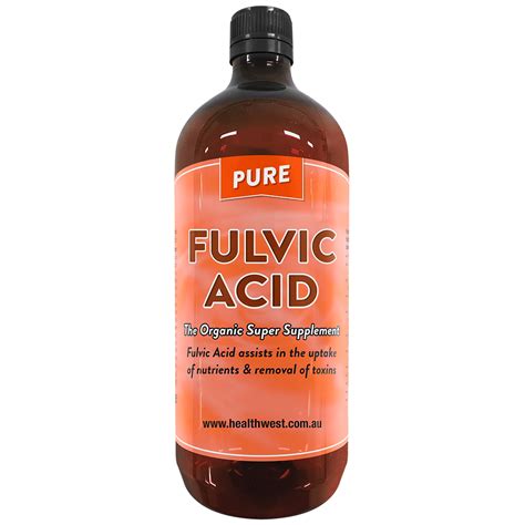 Healthwest Fulvic Acid Australia 1l Good Health Store