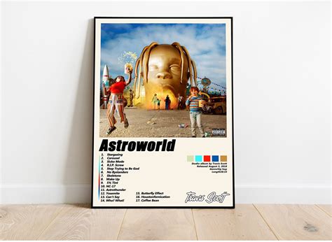 Travis Scott Astroworld Poster