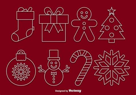 Xmas Icons Vector Art, Icons, and Graphics for Free Download