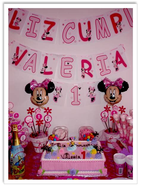 Ideas Para Fiesta De A Os Ni A Minnie Fiesta Con Tema De Minnie