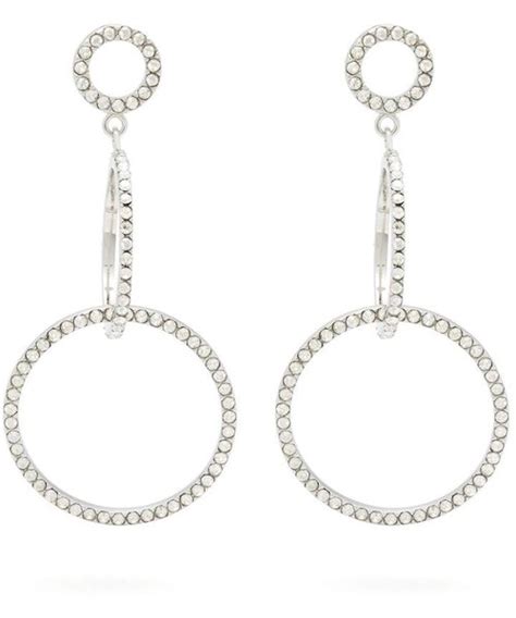 Isabel Marant（イザベルマラン）の「isabel Marant Crystal Embellished Hoop Drop