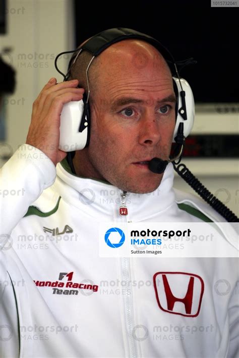 Jock Clear Gbr Honda Senior Race Engineer Formula One World