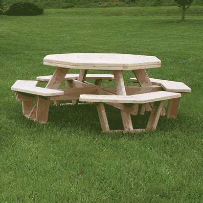 Wildwood Rustics White Cedar Picnic Table