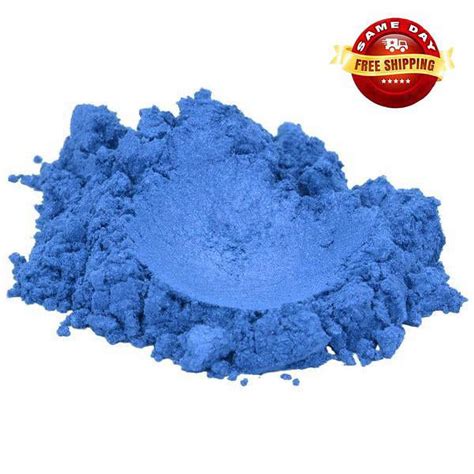 SAPPHIRE BLUE LUXURY MICA COLORANT PIGMENT POWDER COSMETIC GRADE