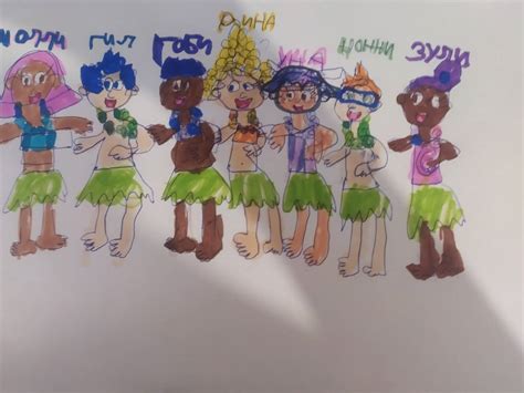 Bubble Guppies Hula Dancing By Gabyshevakata On Deviantart