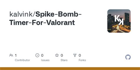 GitHub - kalvink/Spike-Bomb-Timer-For-Valorant