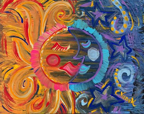 Sun and Moon Print Sun and Moon Art Sun and Moon Decor Sun | Etsy