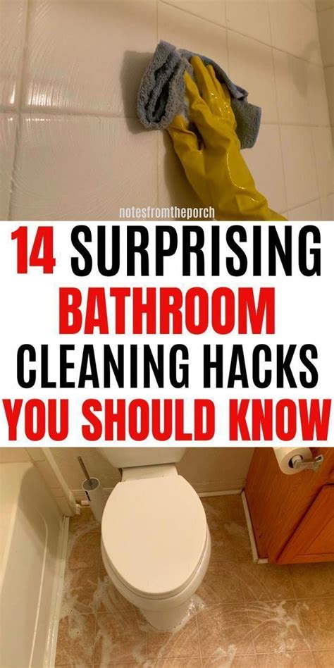 Bathroom Cleaning Hacks You Should Know About