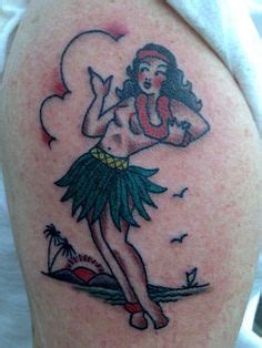 37 Sailor Jerry Hula Girl Tattoo Designs ideas | hula girl tattoos ...