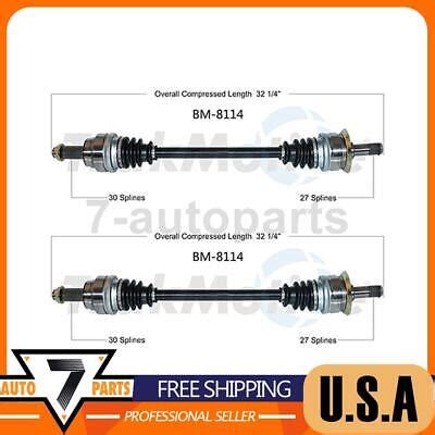 CV Axle Shaft Rear Left Rear Right TrakMotive Fits BMW X5 2007 2008