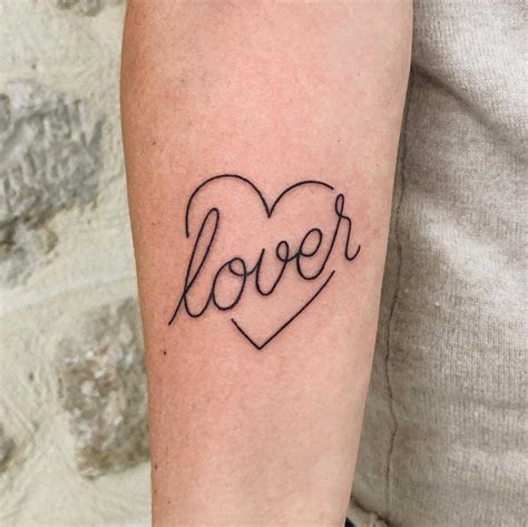 Lover tattoo - Tattoogrid.net