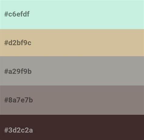 Combinations Of Light Cyan Color Palettes - Coolpalettes | Light cyan ...