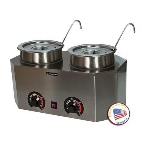 Paragon A Pro Deluxe Can Warmer Dual Unit