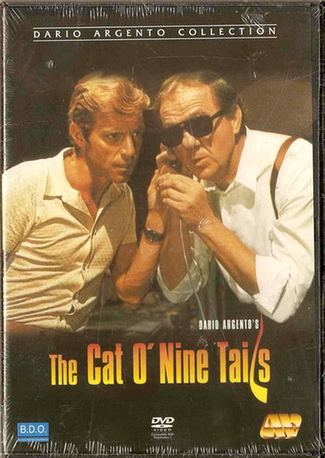 THE CAT O NINE TAILS Dario Argento James Franciscus Karl Malden